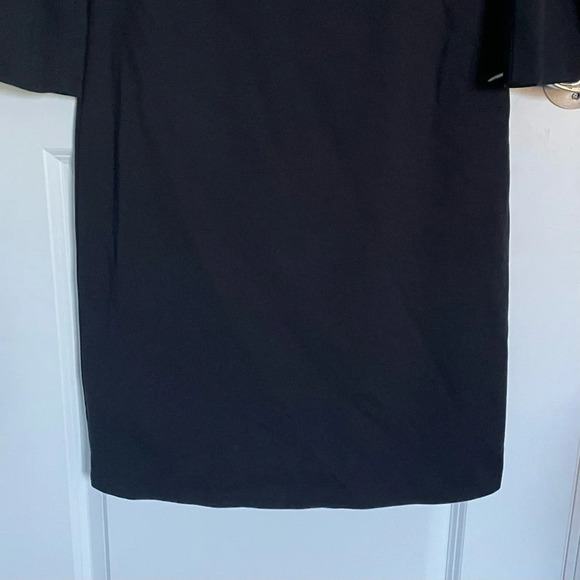 Boden Lavinia Ponte Knit Dress Black Bell Sleeves - 29266 - Picture 6 of 15